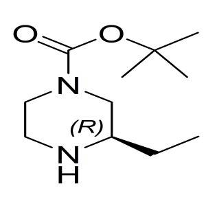 (R)-tert-butyl 3-ethylpiperazine-1-carboxylate CAS:438050-08-9