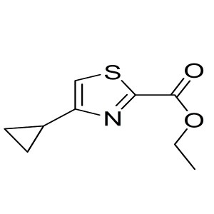 ethyl 4-cyclopropylthiazole-2-carboxylate CAS:439692-05-4