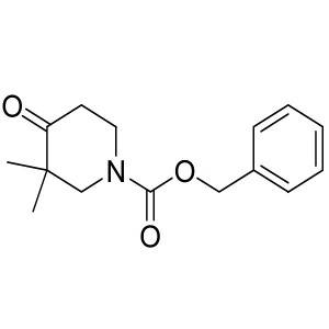 benzyl 3,3-dimethyl-4-oxopiperidine-1-carboxylate CAS:473838-66-3