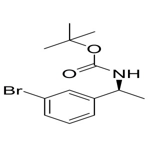 (S)-tert-butyl 1-(3-bromophenyl)ethylcarbamate  CAS:477312-85-9