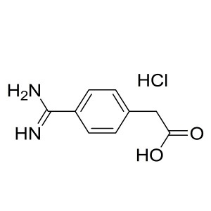 2-(4-carbamimidoylphenyl)acetic acid hydrochloride CAS:52798-09-1