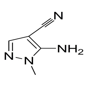 5-amino-1-methyl-1H-pyrazole-4-carbonitrile CAS:5334-41-8