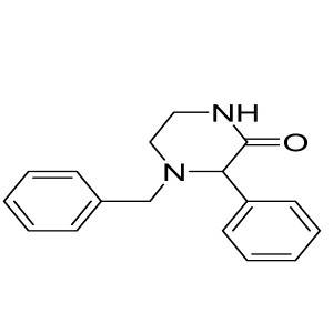 4-benzyl-3-phenylpiperazin-2-one CAS:5368-20-3