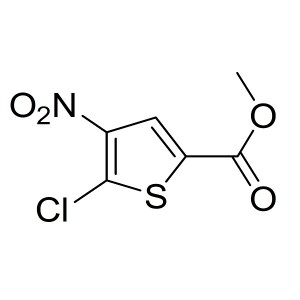methyl 5-chloro-4-nitrothiophene-2-carboxylate CAS:57800-76-7