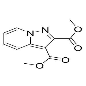dimethyl H-pyrazolo[1,5-a]pyridine-2,3-dicarboxylate CAS:5825-71-8