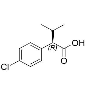 (R)-2-(4-chlorophenyl)-3-methylbutanoic acid CAS:63640-09-5