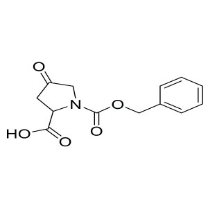1-(benzyloxycarbonyl)-4-oxopyrrolidine-2-carboxylic acid CAS:64187-47-9