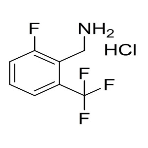 (2-fluoro-6-(trifluoromethyl)phenyl)methanamine hydrochloride CAS:643088-07-7