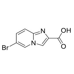 6-bromoH-imidazo[1,2-a]pyridine-2-carboxylic acid CAS:64951-08-2