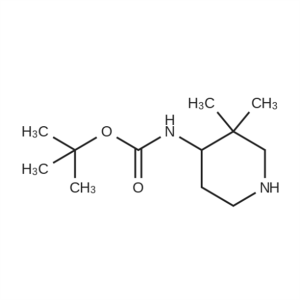 tert-Butyl 3,3-dimethylpiperidin-4-ylcarbamate CAS:544443-41-6