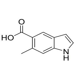 6-methyl-1H-indole-5-carboxylic acid CAS:672293-37-7