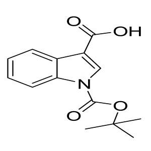 1-(tert-butoxycarbonyl)-1H-indole-3-carboxylic acid CAS:675606-20-9