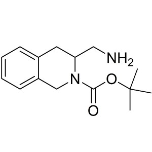 tert-butyl 3-(aminomethyl)-3,4-dihydroisoquinoline-2(1H)-carboxylate CAS:690244-91-8