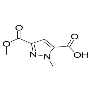 3-(methoxycarbonyl)-1-methyl-1H-pyrazole-5-carboxylic acid CAS: 117860-55-6
