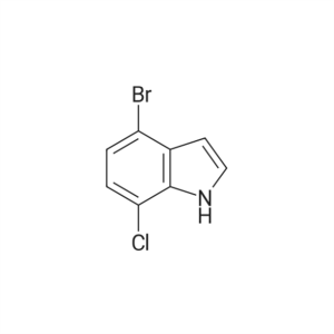 4-Bromo-7-chloro-1H-indole CAS:126811-30-1