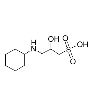 3-(Cyclohexylamino)-2-hydroxy-1-propanesulfonic acid  (CAPSO)   CAS No.: 73463-39-5