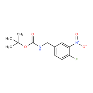 tert-Butyl 4-fluoro-3-nitrobenzylcarbamate CAS:885280-67-1