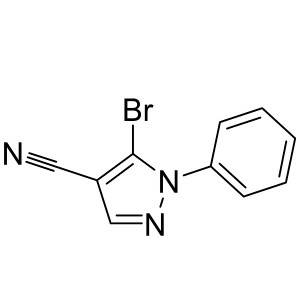 5-bromo-1-phenyl-1H-pyrazole-4-carbonitrile CAS:76767-44-7