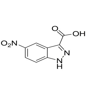 5-nitro-1H-indazole-3-carboxylic acid CAS:78155-76-7