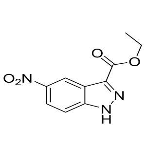 ethyl 5-nitro-1H-indazole-3-carboxylate CAS:78155-85-8