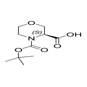 (S)-4-(tert-butoxycarbonyl)morpholine-3-carboxylic acid CAS:783350-37-8