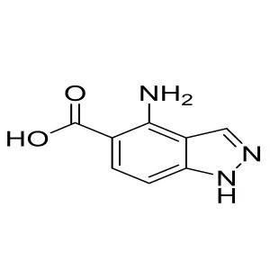 4-amino-1H-indazole-5-carboxylic acid CAS:81115-63-1