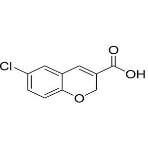 6-chloro-2H-chromene-3-carboxylic acid CAS:83823-06-7