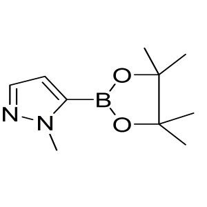 1-methyl-5-(4,4,5,5-tetramethyl-1,3,2-dioxaborolan-2-yl)-1H-pyrazole CAS:847818-74-0