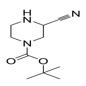 tert-butyl 3-cyanopiperazine-1-carboxylate CAS:859518-35-7