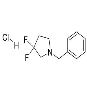 1-benzyl-3,3-difluoropyrrolidine hydrochloride CAS:862416-37-3