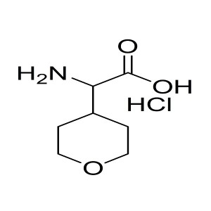 2-amino-2-(tetrahydro-2H-pyran-4-yl)acetic acid hydrochloride CAS:868748-75-8