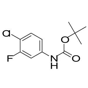 tert-butyl 4-chloro-3-fluorophenylcarbamate CAS:869299-68-3