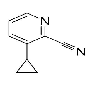 3-cyclopropylpicolinonitrile CAS:878805-22-2