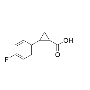 2-(4-fluorophenyl)cyclopropanecarboxylic acid CAS:879324-64-8