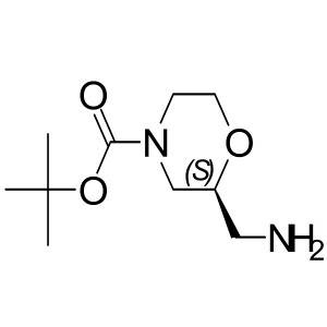 (S)-tert-butyl 2-(aminomethyl)morpholine-4-carboxylate CAS:879403-42-6