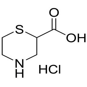 thiomorpholine-2-carboxylic acid hydrochloride CAS:88492-50-6