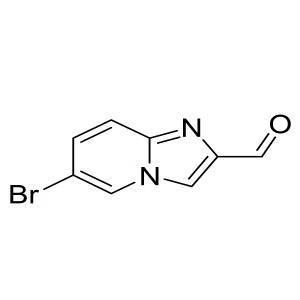 6-bromoH-imidazo[1,2-a]pyridine-2-carbaldehyde CAS:885276-09-5