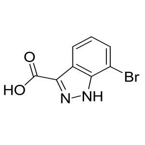 7-bromo-1H-indazole-3-carboxylic acid CAS:885278-71-7