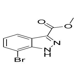 methyl 7-bromo-1H-indazole-3-carboxylate CAS:885279-52-7