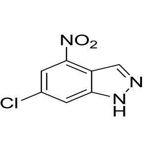 6-chloro-4-nitro-1H-indazole CAS:885519-50-6