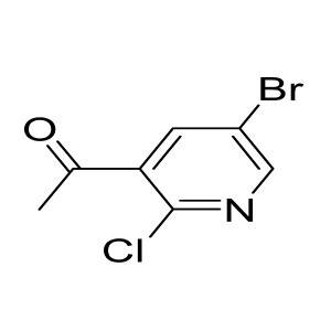 1-(5-Bromo-2-chloropyridin-3-yl)ethanone CAS:886365-47-5