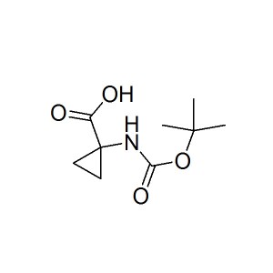 1-(tert-butoxycarbonyl)cyclopropanecarboxylic acid CAS:88950-64-5