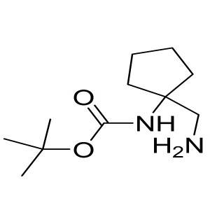 tert-butyl 1-(aminomethyl)cyclopentylcarbamate CAS:889949-09-1