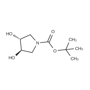(3R,4R)-tert-butyl 3,4-dihydroxypyrrolidine-1-carboxylate CAS:150986-62-2