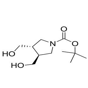 trans-tert-Butyl 3,4-bis(hydroxymethyl)pyrrolidine-1-carboxylate CAS:895245-31-5