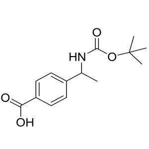 4-(1-(tert-butoxycarbonyl)ethyl)benzoic acid CAS:895577-21-6
