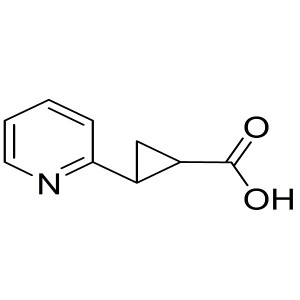 2-(pyridin-2-yl)cyclopropanecarboxylic acid CAS:90563-75-0
