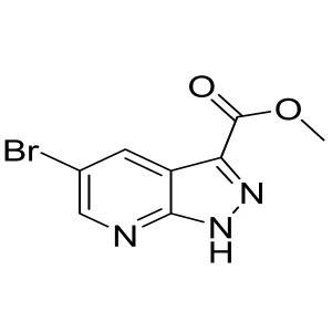 methyl 5-bromo-1H-pyrazolo[3,4-b]pyridine-3-carboxylate CAS:916325-84-3