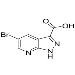 5-bromo-1H-pyrazolo[3,4-b]pyridine-3-carboxylic acid CAS:916325-85-4
