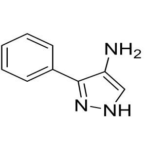 3-phenyl-1H-pyrazol-4-amine CAS:91857-86-2